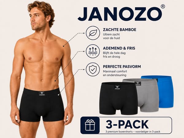 Bamboe Boxers Beter dan katoen & Tencel