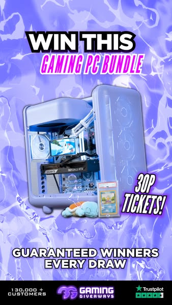 SQUIRTLE GAMING PC + £28K INSTANT WINS