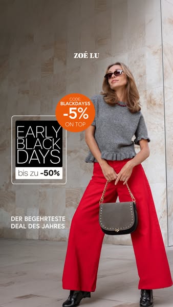 EARLY BLACK SALE Spare bis zu 50%