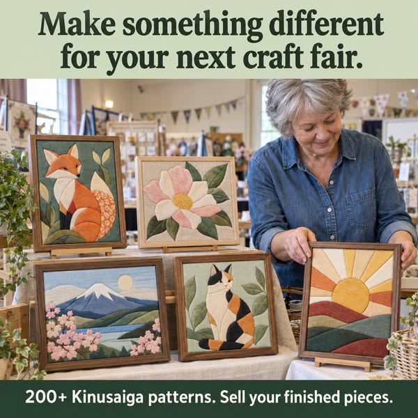 Something Different for Your Craft-Fair Table