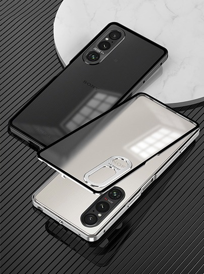 Sony Series | Single-Sided Buckle Metal Frame Mobile Phone Case