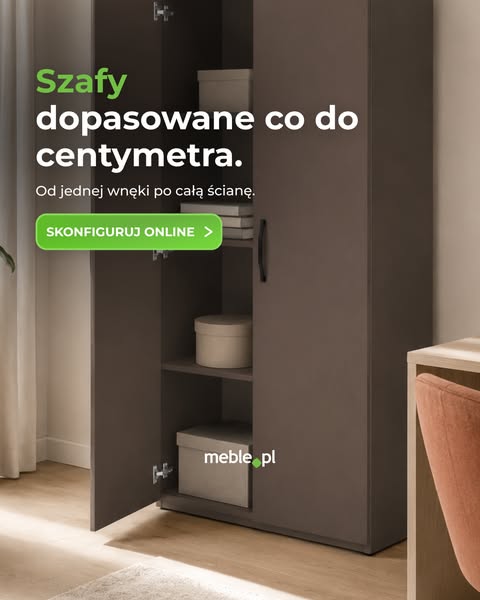 Szafy na miarę – z darmową dostawą!