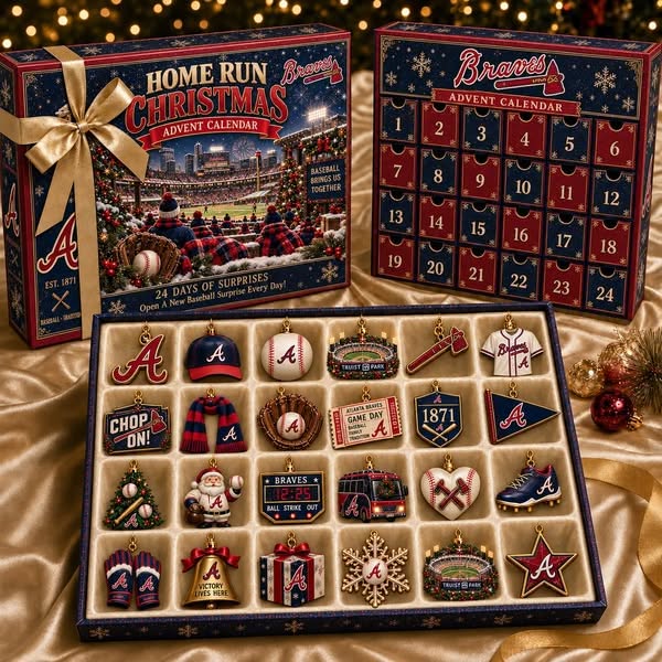 Chop On! Baseball Christmas Advent Calendar