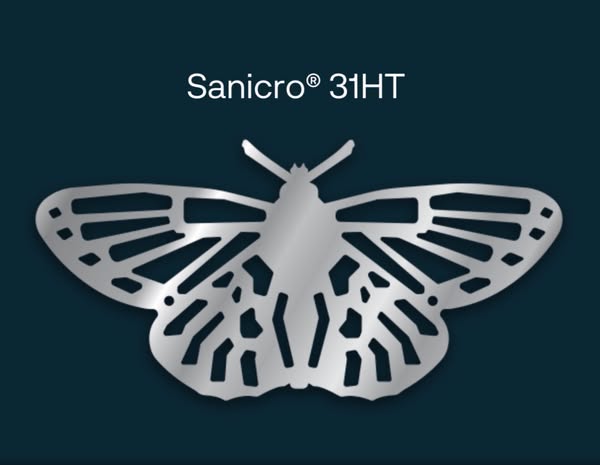 900 ways to make a change: Sanicro® 31HT