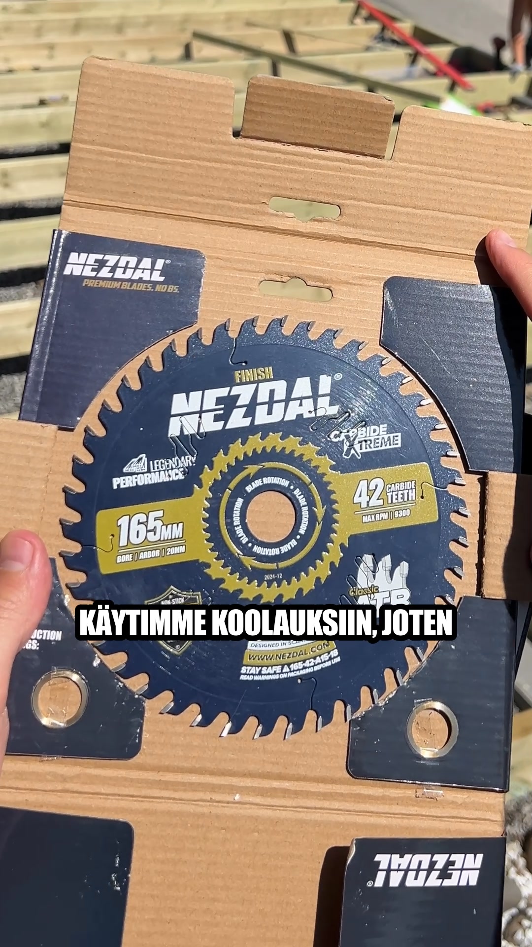 Nezdal® Premium Pyörösahanterät