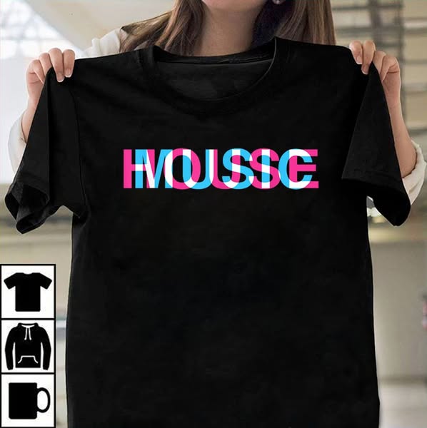 House Music Glitch Optical Illusion - EDM Rave DJ