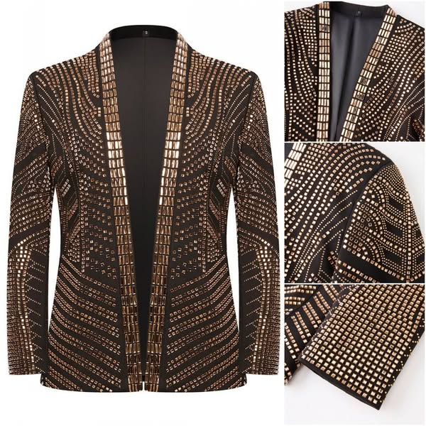 Rhinestone Western Blazer