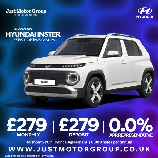 Brand New Hyundai INSTER