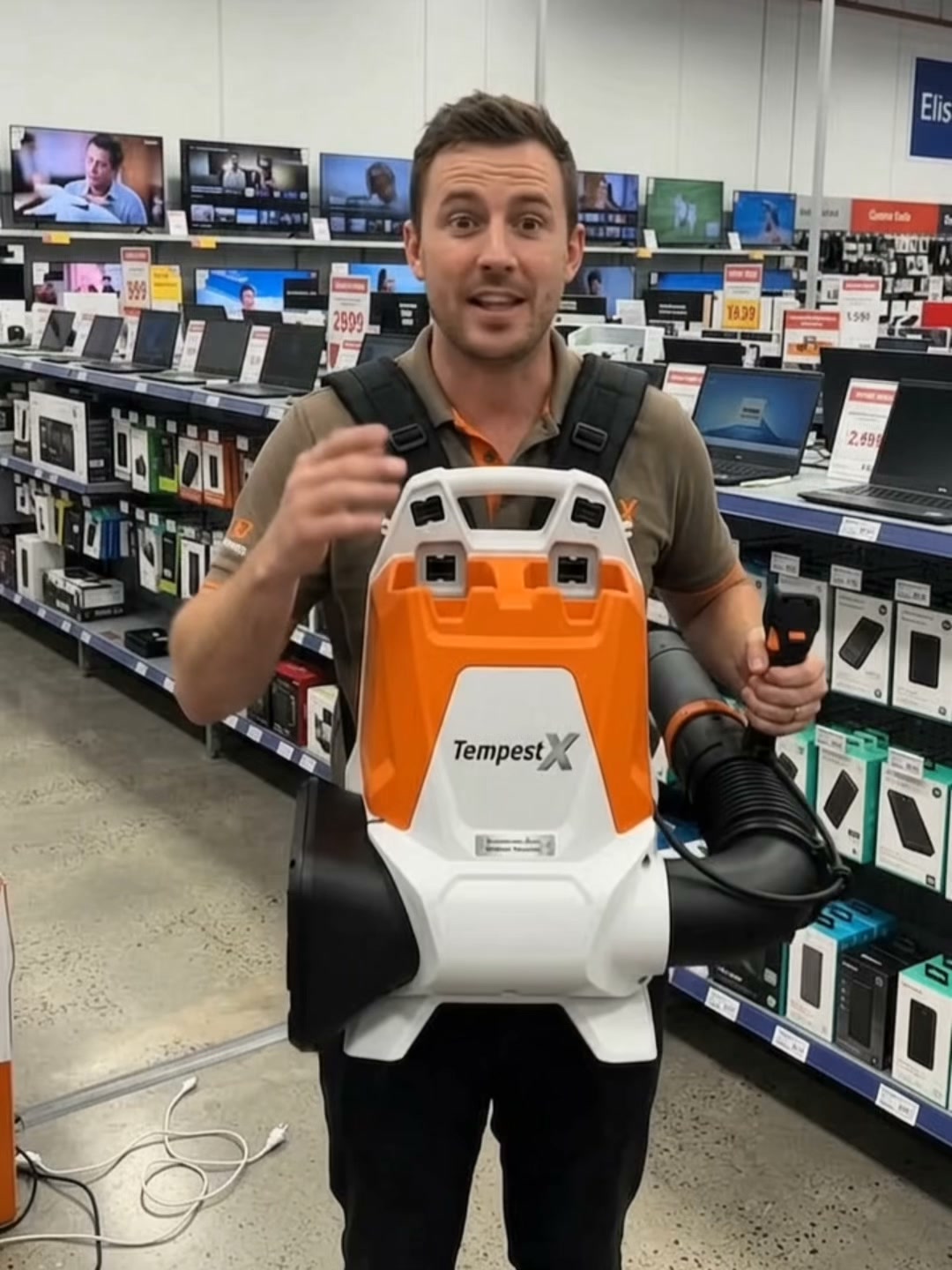 Soprador Tempest X 80V | -50% Desconto e Envio Grátis
