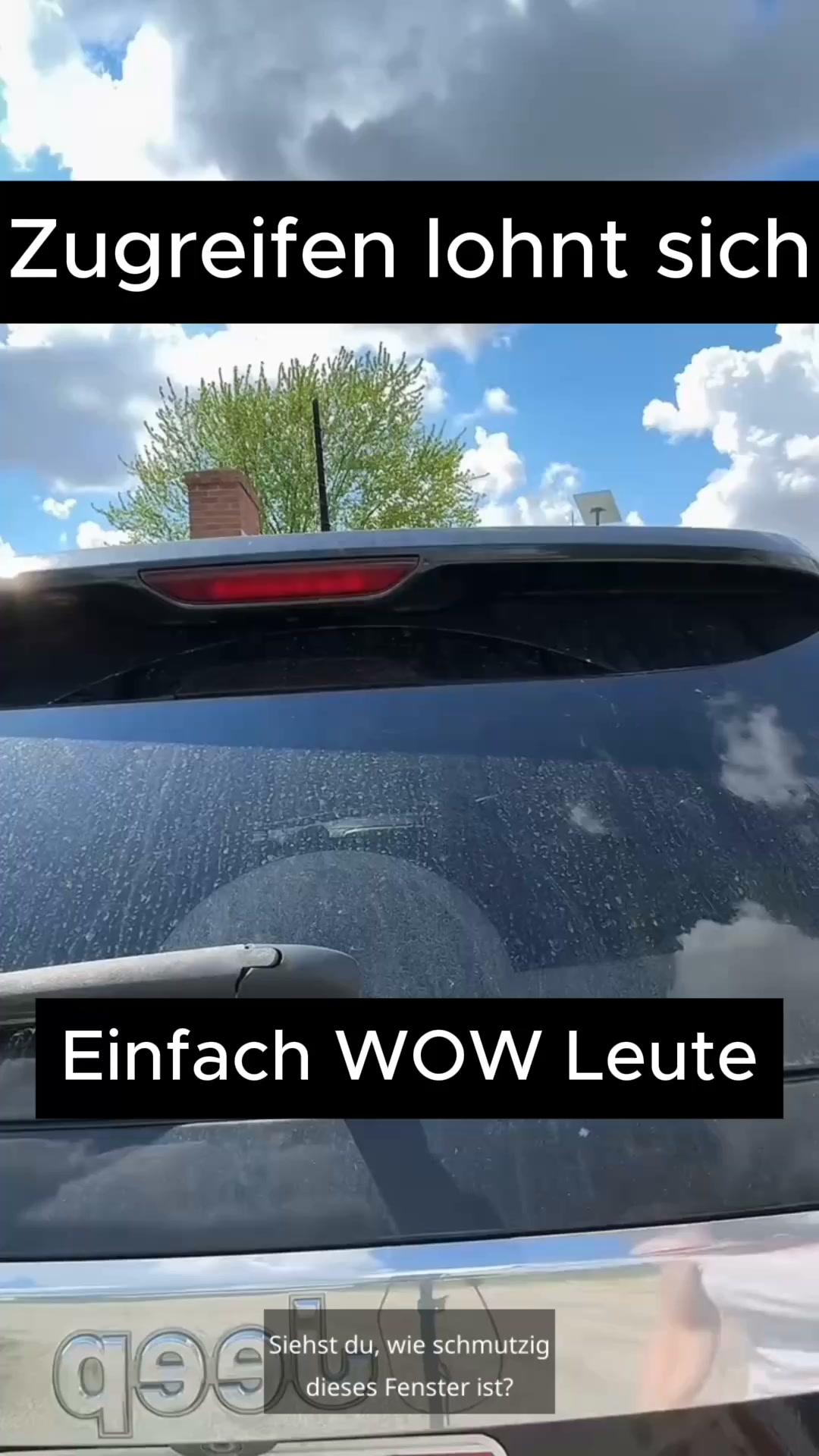 Sauber in wenigen Sekunden