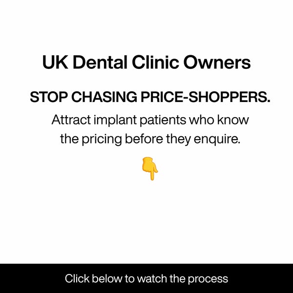 [dentists] get 3-5 new implant patients per month