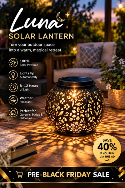 Luna Solar Lantern