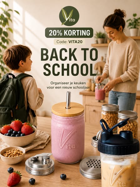 20% korting met code VITA20