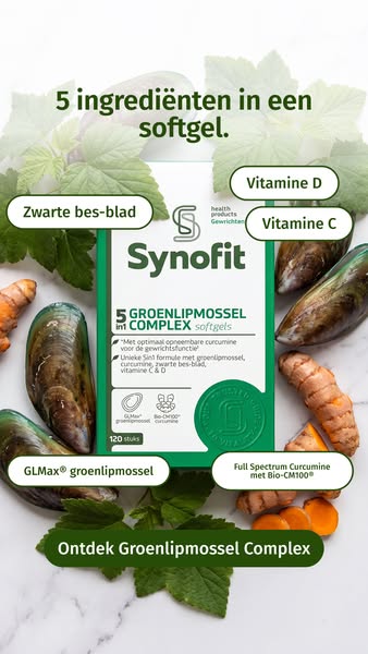 Wat zit er in 5in1 Groenlipmossel?