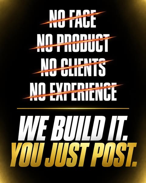 We Build Your AI Influencer Business For You