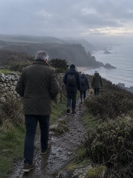 He Nearly Stopped Walking With Them