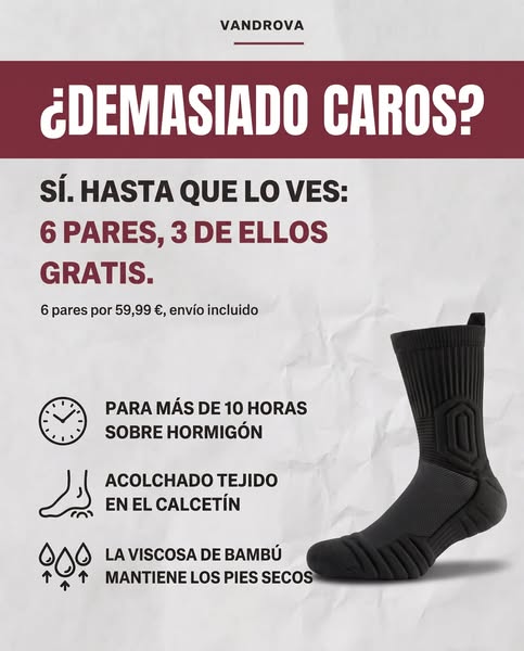 Calcetines de trabajo Vandrova®