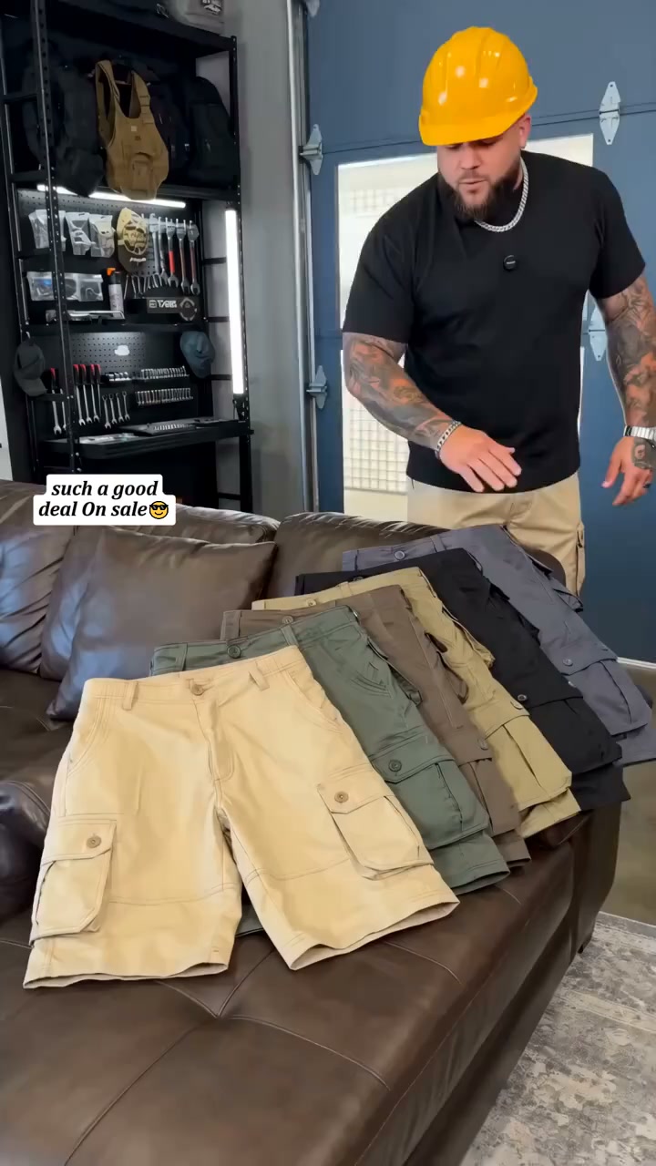 Tired of Shorts That Rip & Lack Pockets? Try Our Tactical Cargo Shorts