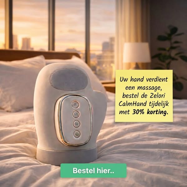 Jouw 30% korting op de CalmHand vervalt bijna!