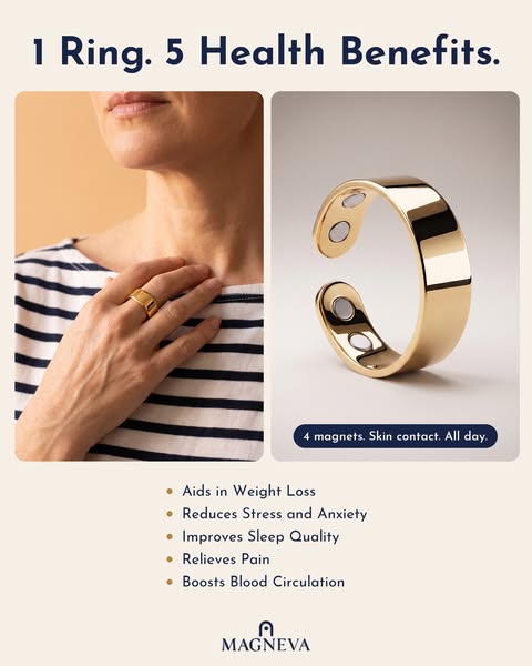 Jewellery outside. Magnets inside.