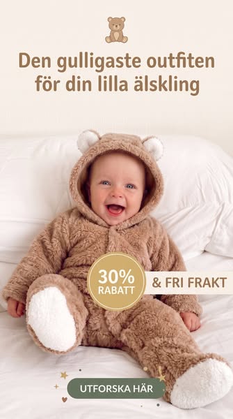 En liten nallebjörn att älska