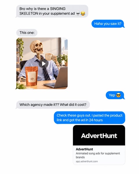 Get a free animated ad for your brand in 24h