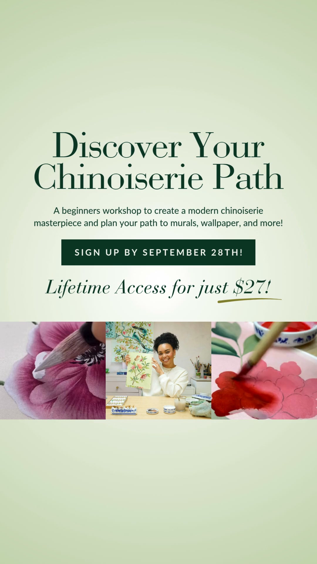 Still Curious About Chinoiserie? This Is Your Chance!