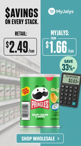 SAVE 33% ON PRINGLES
