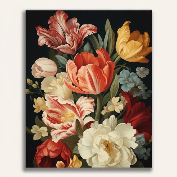 Vintage Floral Bouquet