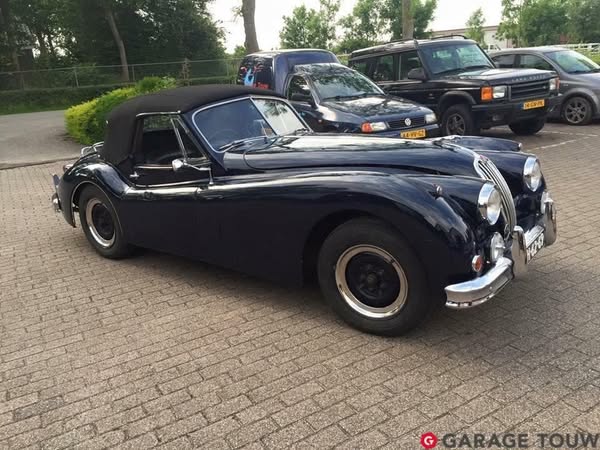 Jaguar xk 140 dhc restauration project