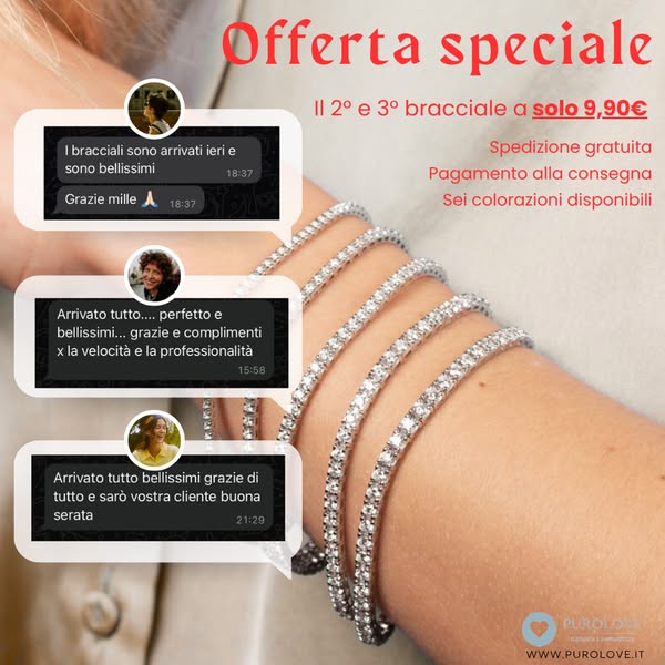Offerta solo ora: 2° e 3° a 9,90€