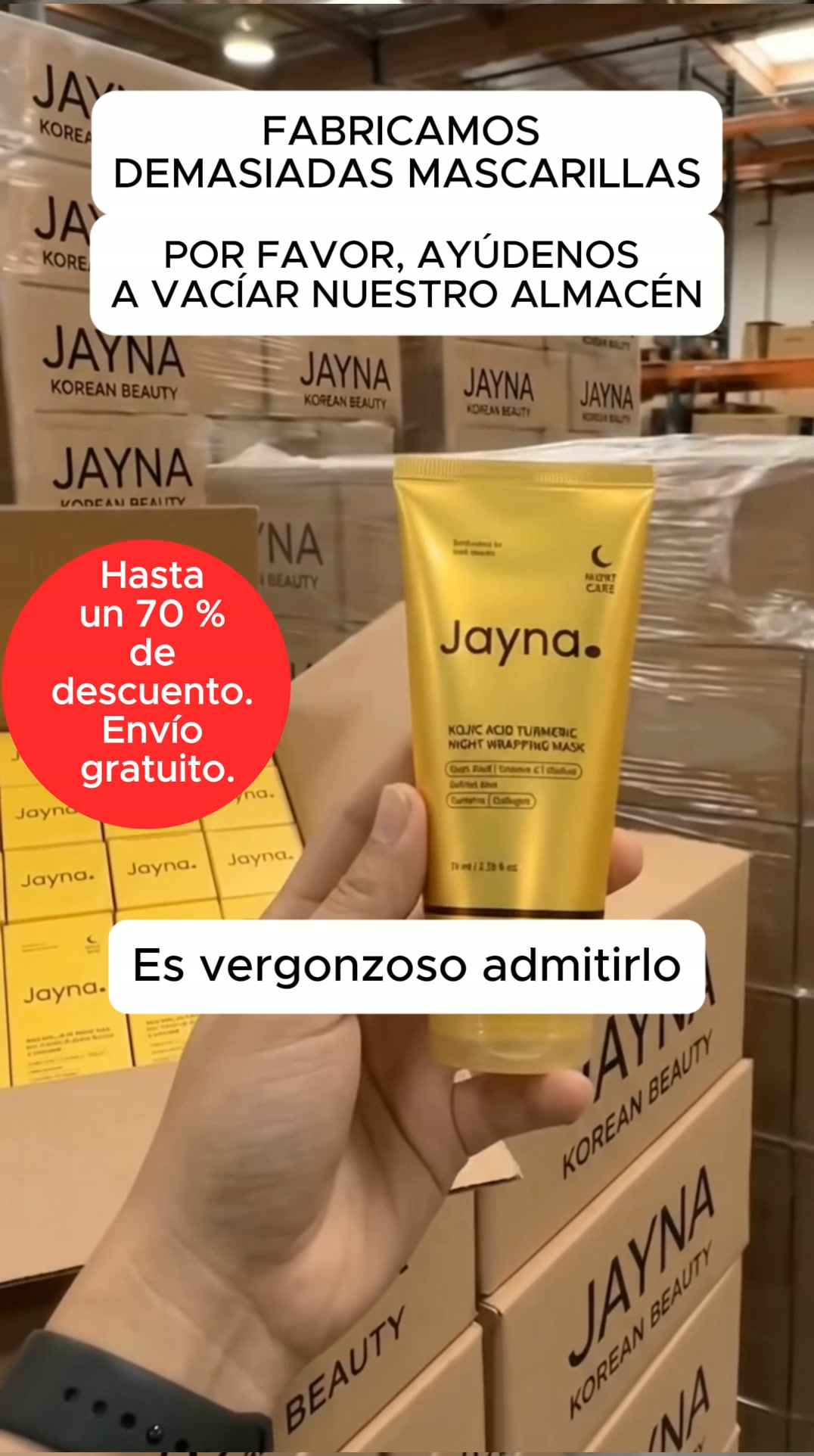 50 % de descuento hoy