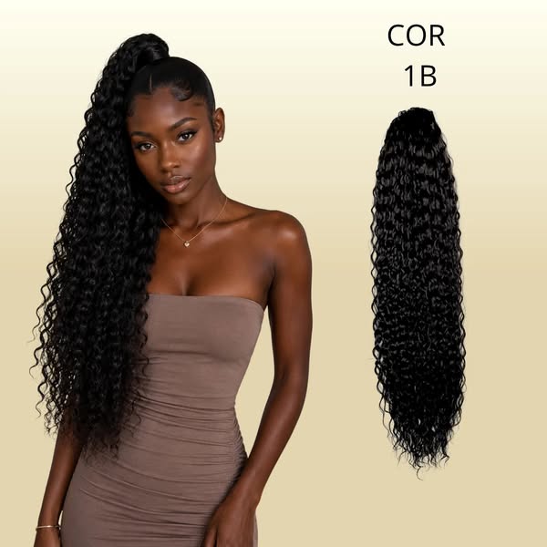 Dá um toque de glamour ao seu penteado