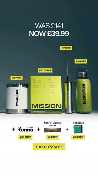 Get 72% off + free Welcome Kit