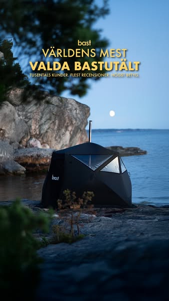 Ett bastutält du kan lita på