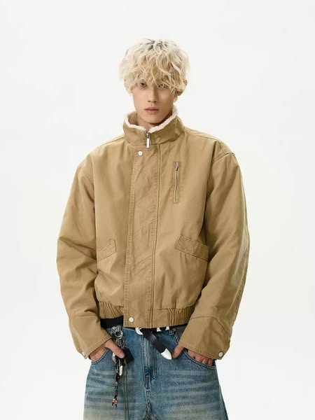Kanso Padded Bomber Jacket