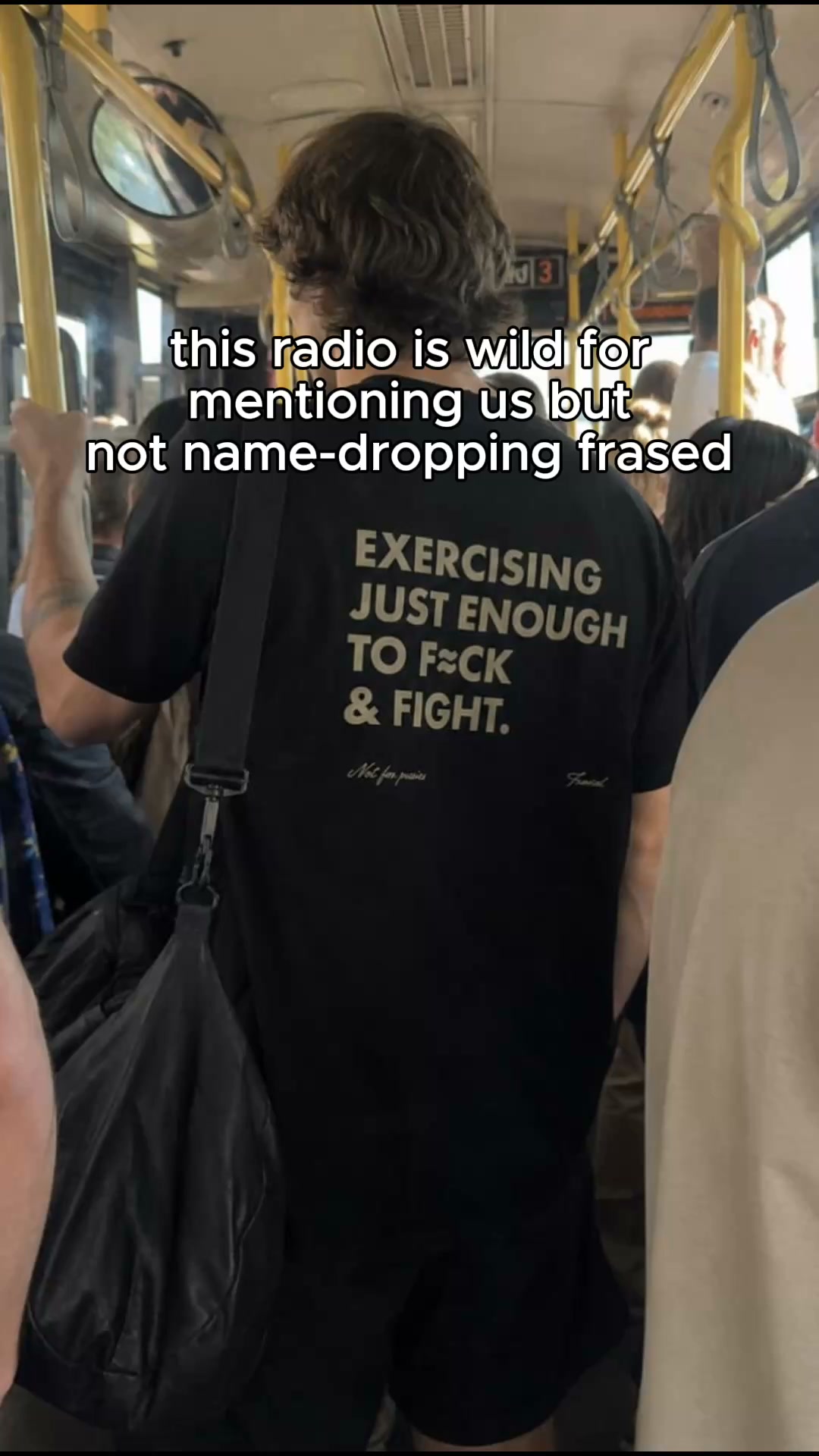 EXERCISING JUST ENOUGH TO F≈CK & FIGHT
