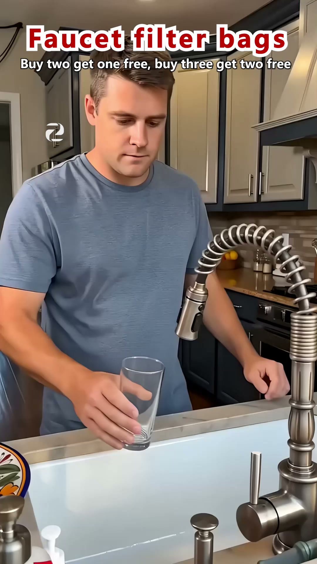 Anti-Splash Kitchen Faucet Cotton Filter