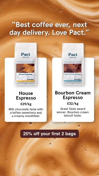 Freshly roasted to order