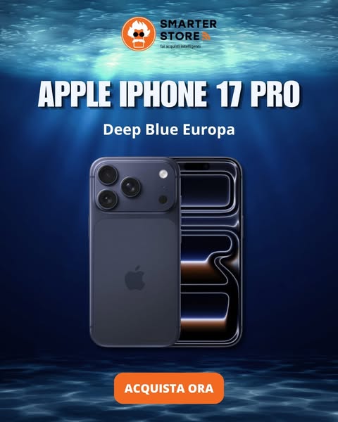 Apple iPhone 17 Pro 256GB Deep Blue Europa