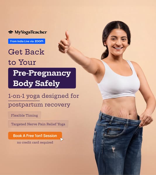Try a Free 1-on-1 Postpartum Yoga Session Today
