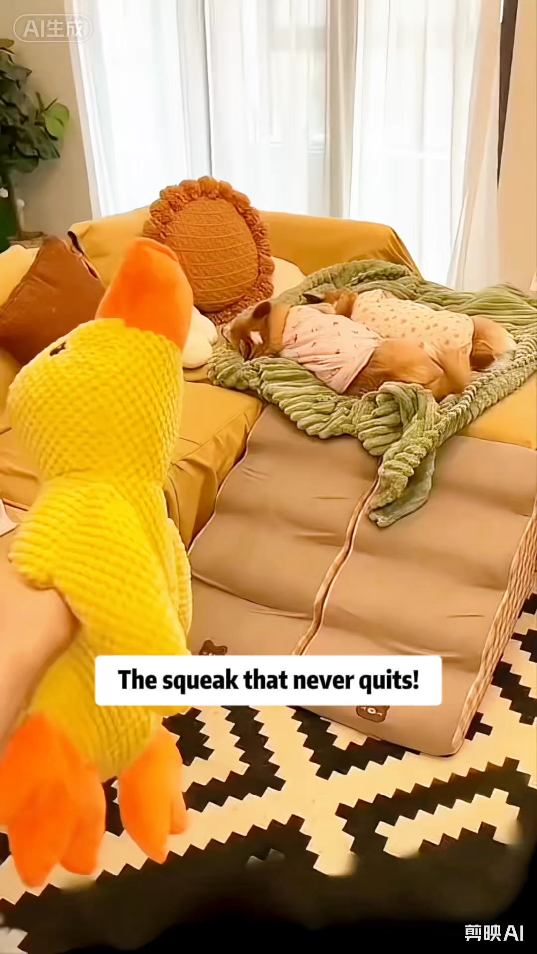 [BEST SELLER] Calming Duck Dog Toy