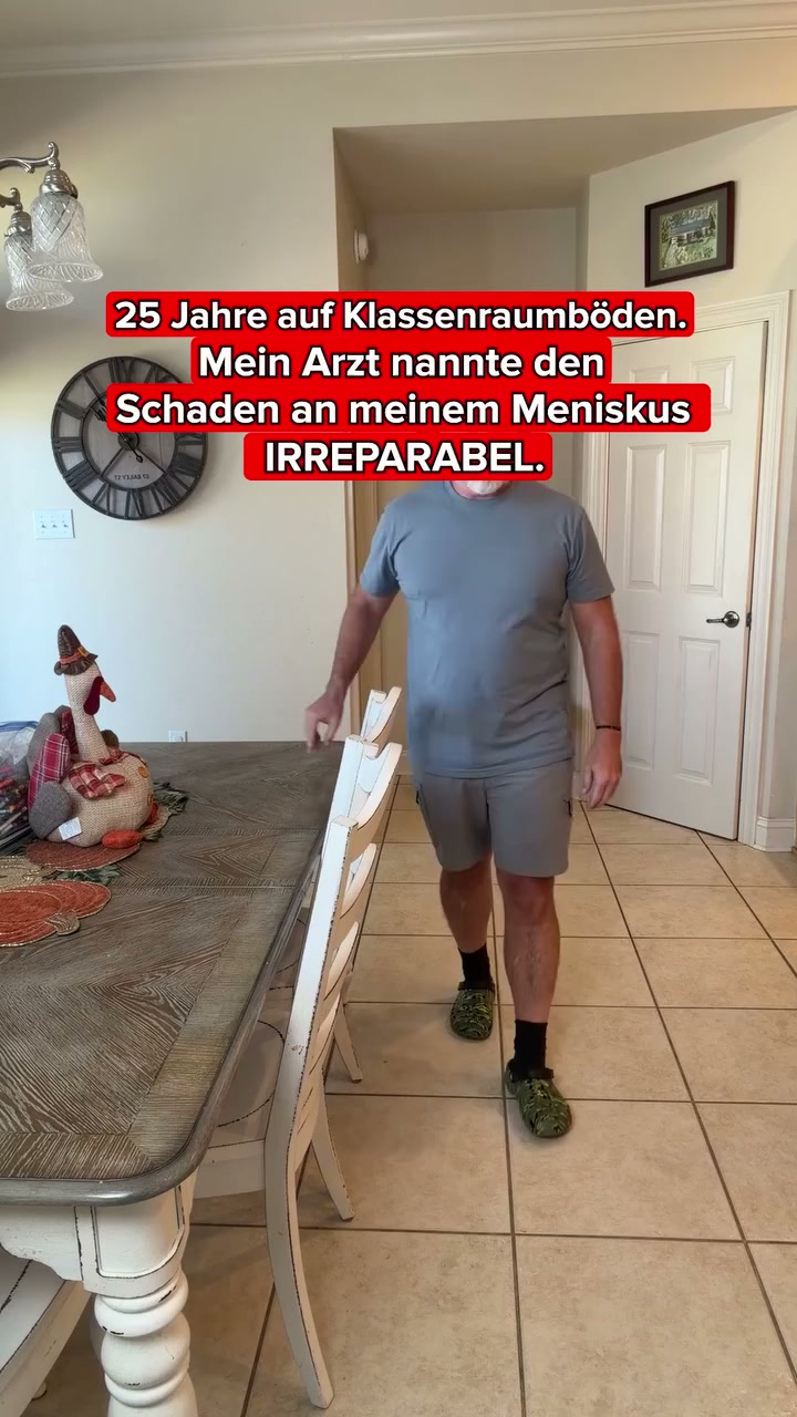 Was passiert eigentlich in deinem Knie ab 55?