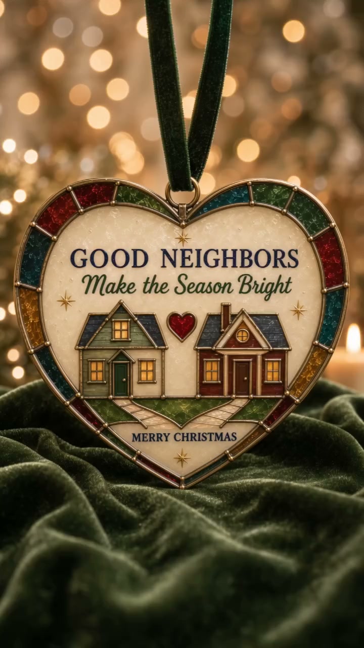 Heartfelt "Stained-Glass Style" Christmas Ornaments | The Perfect Holiday Gift for Everyone You Love