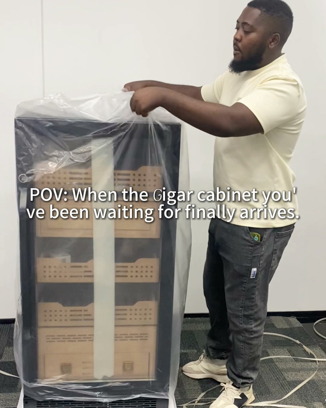 Up to 1,000 Pieces. One Serious Collection Cabinet.