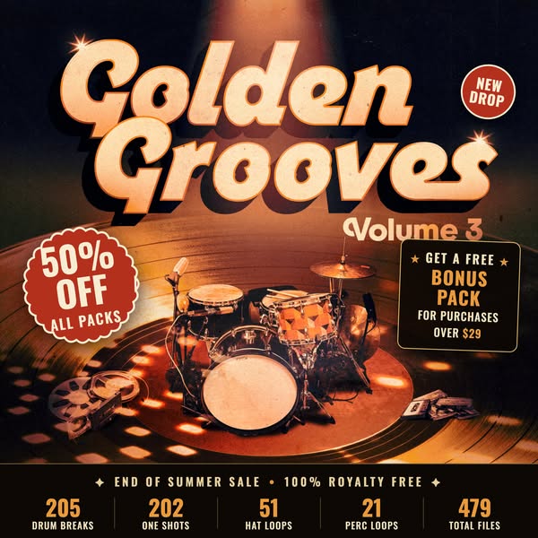 NEW: Golden Grooves Vol.3. 50% Off