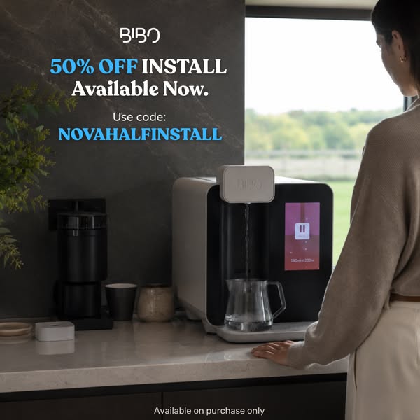Meet BIBO Nova - Half Price Installation Available