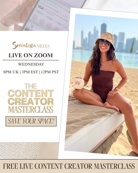 FREE Live Masterclass