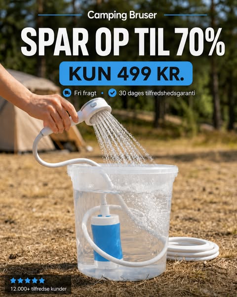 50% rabat + Fri fragt i hele Danmark
