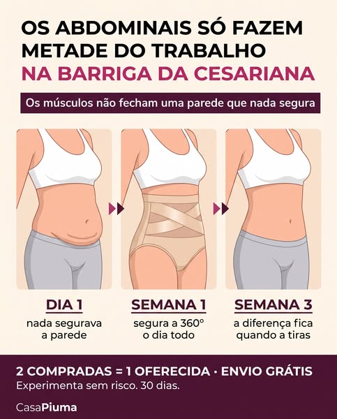 Lê isto se fizeste uma cesariana.